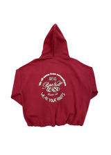 HOODIE PEPA NOLL DEEP CHERRY
