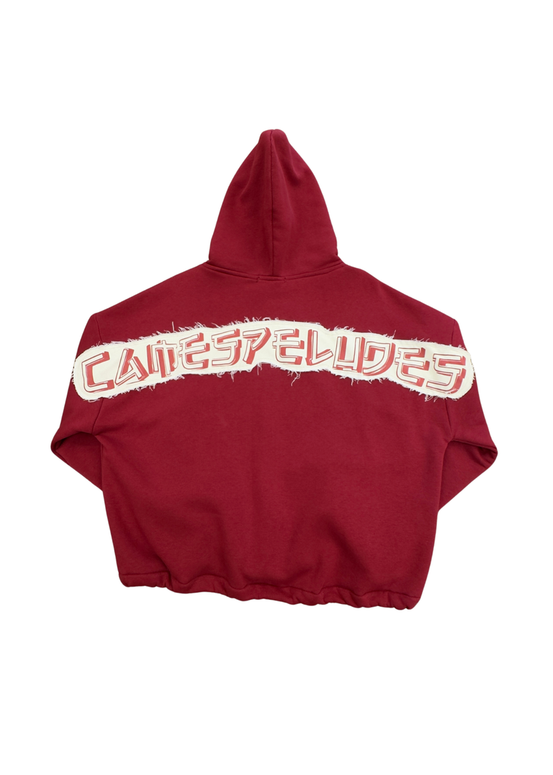 HOODIE JAPAN DEEP CHERRY