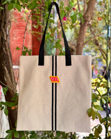 TOTE BAG MEDITERRÀNIA NEGRA