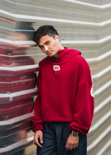 HOODIE JAPAN DEEP CHERRY