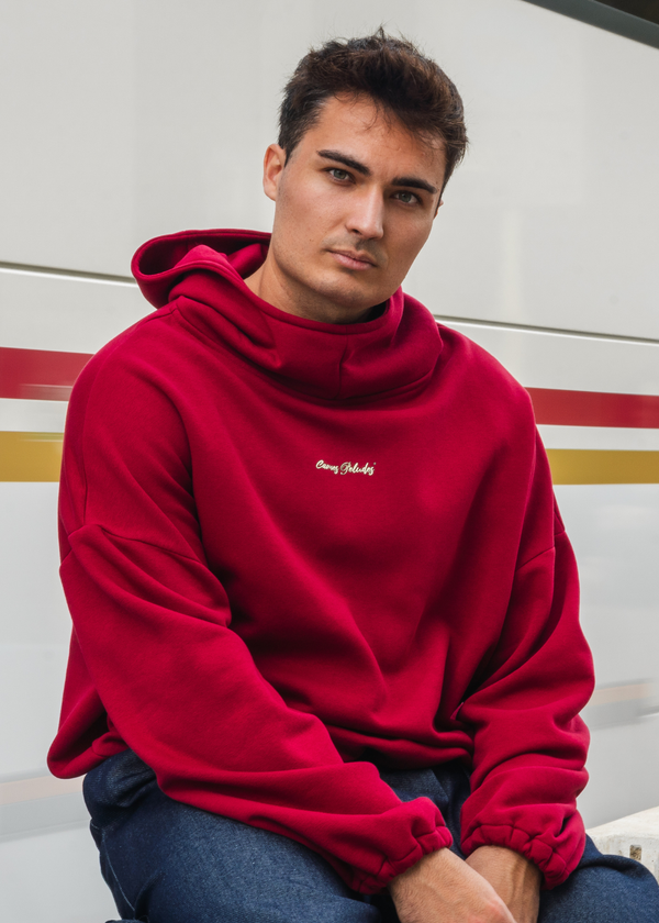 HOODIE PEPA NOLL DEEP CHERRY