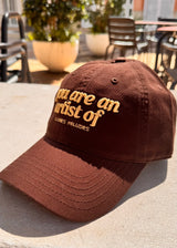 GORRA ARTIST MARRÓN