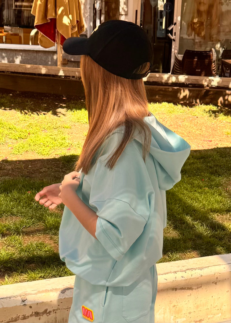 SUMMER HOODIE - AQUA