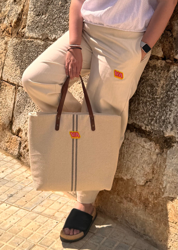 BOLSO MEDITERRÀNIA MARRÓN