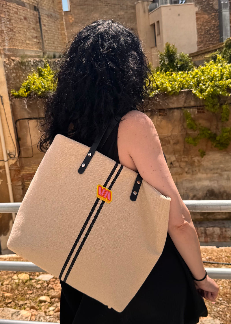 BOLSO MEDITERRÀNIA NEGRO