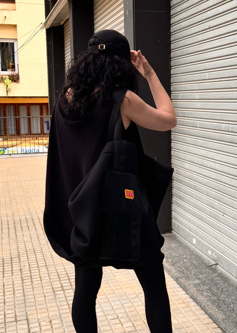 SHOPPER BAG - NEGRO