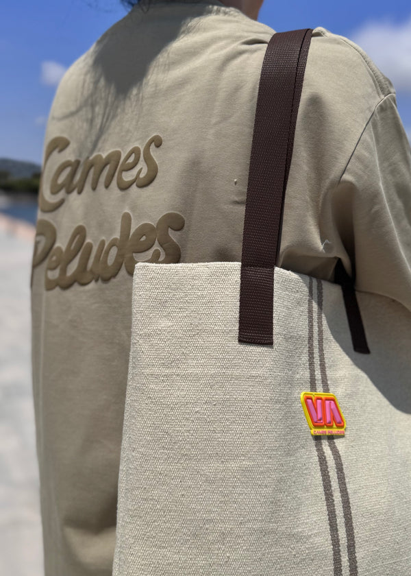 TOTE BAG MEDITERRÀNIA MARRÓN