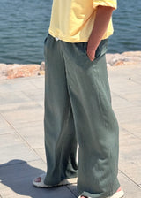 PANTALÓN VERANO VERDE/AMARILLO