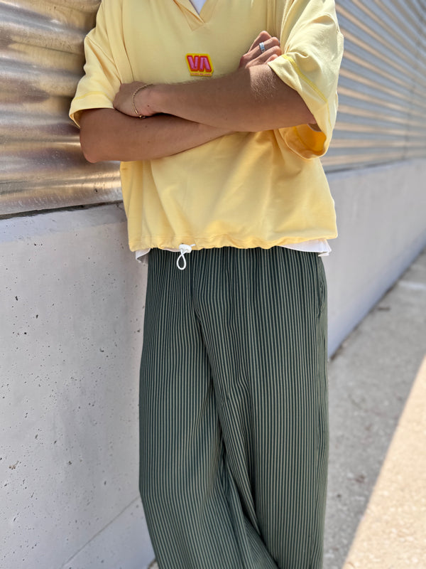 PANTALÓN VERANO VERDE/AMARILLO
