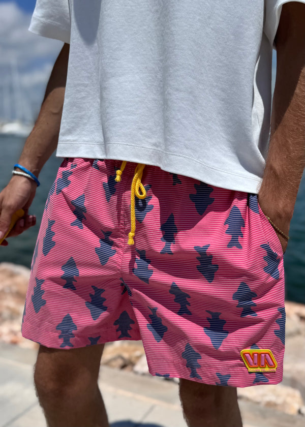 SHORT - PECES ROSA
