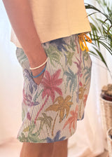 SHORT - PALMERA AZUL