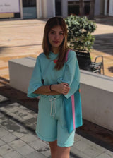 SUMMER HOODIE - AQUA